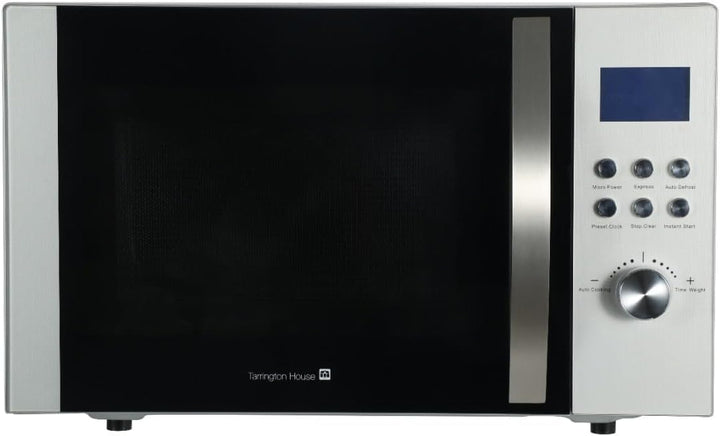 Tarrington House Mikrowelle MWD5130, 1000 W, 30 Liter, digitales Display, mit 6 Koch-Stufen, inkl. A