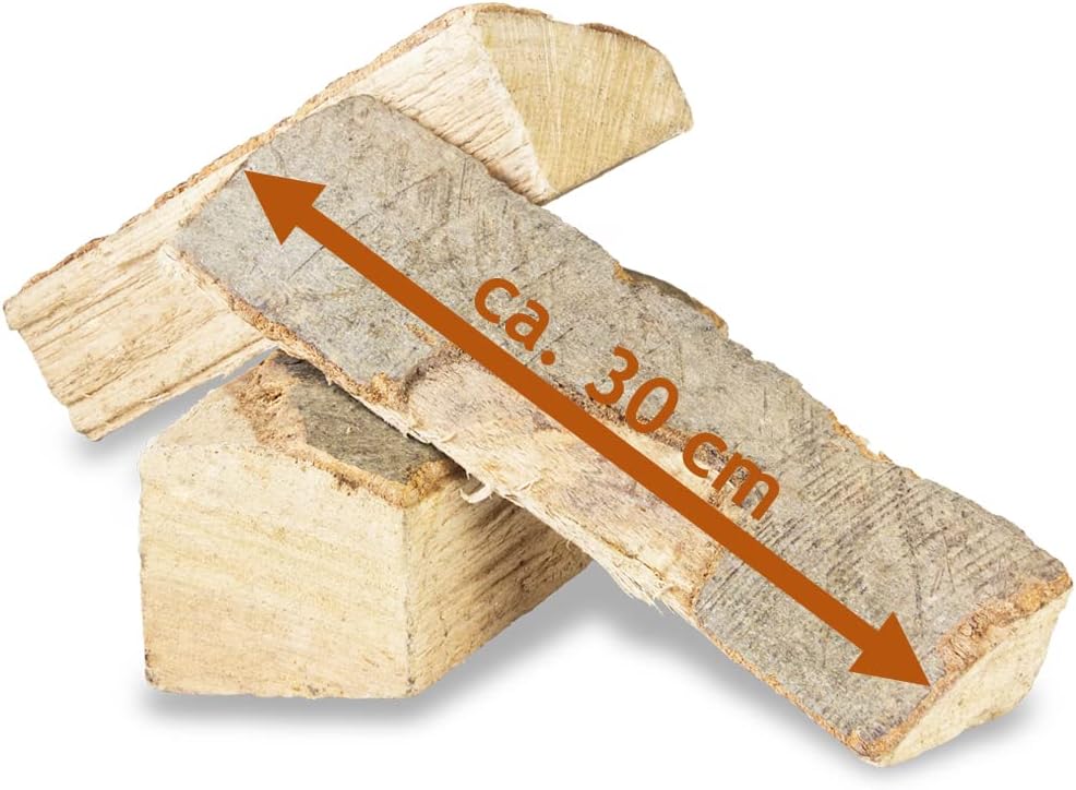 Flameup Brennholz Buche Kaminholz 30 cm Holz 25 kg Für Ofen und Kamin Kaminofen Feuerschale Grill Fe