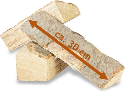 Flameup Brennholz Buche Kaminholz 30 cm Holz 25 kg Für Ofen und Kamin Kaminofen Feuerschale Grill Fe