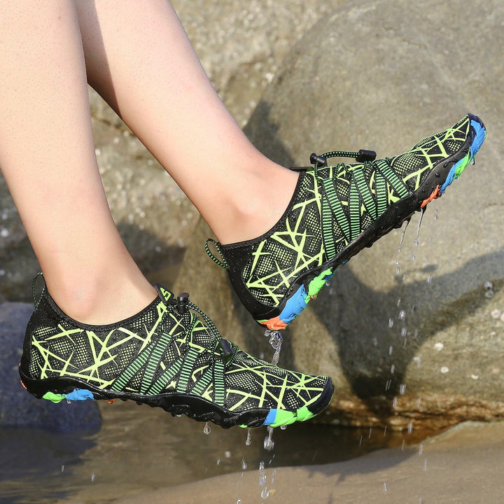 SAGUARO Badeschuhe für Herren Damen - 7/9 Drainagelöcher Schnelltrocknende rutschfest, Gr 35-48 40 E