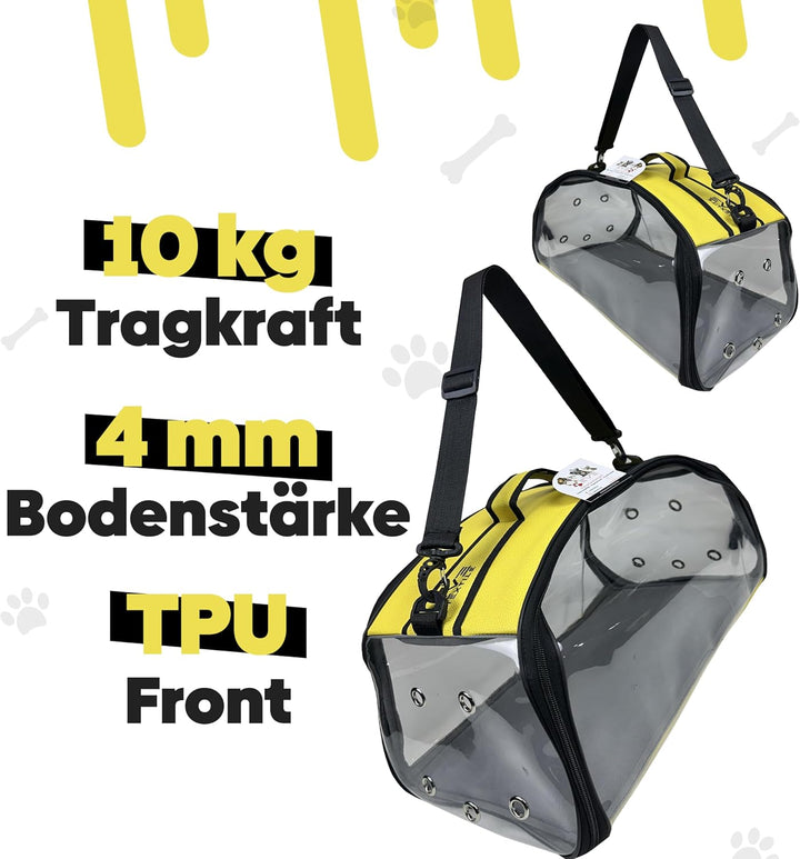 EVE Textile Hunde Tragetasche | Katzen Tragetasche | Hundetasche | Katzentasche | Hunde Umhängetasch