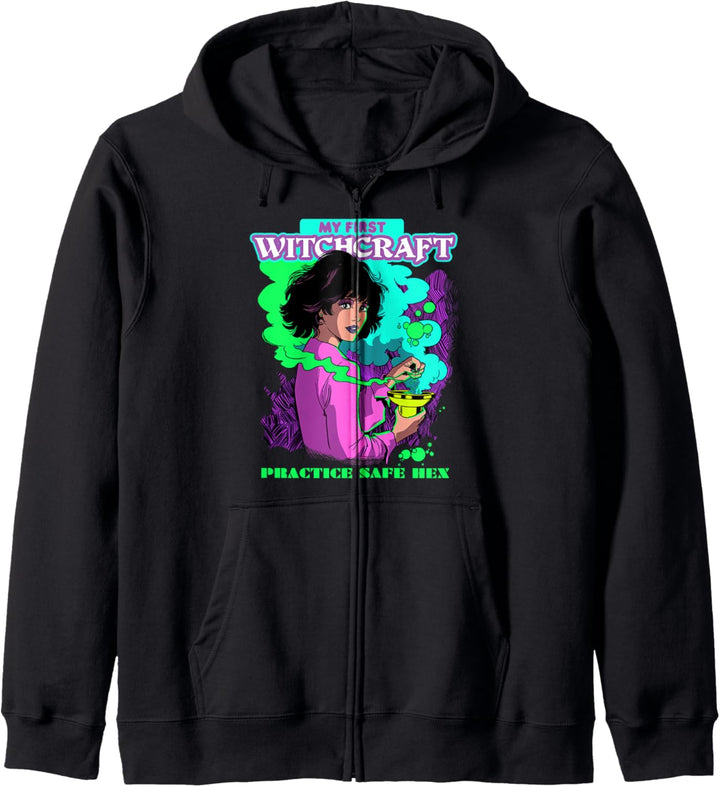 My first Witchcraft Mein erstes Hexenpraxis, Hex Hex Girl Kapuzenjacke