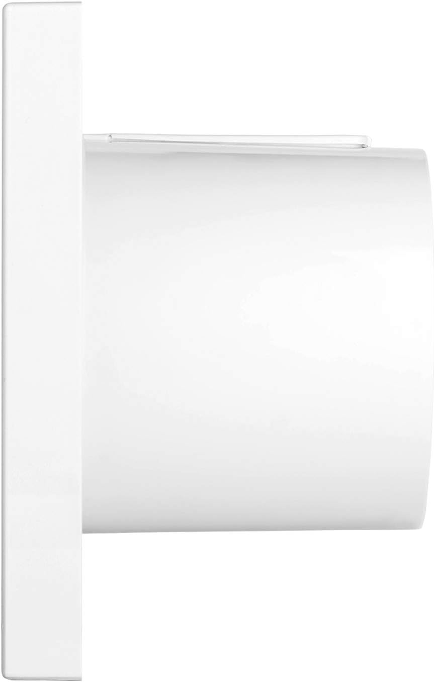 VONLIS Lüfter Ventilator Wohnraum Badezimmer Zuluft Abluft Belüftung Ø 100 anthrazit weiss grau brau