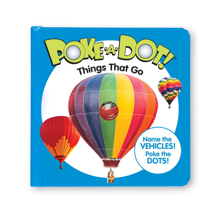 Melissa & Doug 41354 Poke-a-Dot Things That Go | Activity Books | 3+ | Geschenk für Jungen oder Mädc