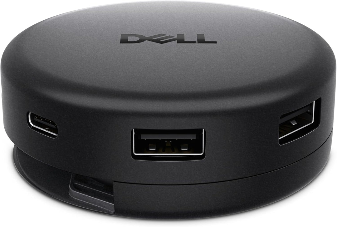 Dell DA326・Kabelgebunden・USB 3.2 Gen 1 (3.1 Gen 1) Type-C・100 W・2500 Mbit/s・Schwarz・1,25 Gbit/ (DA32