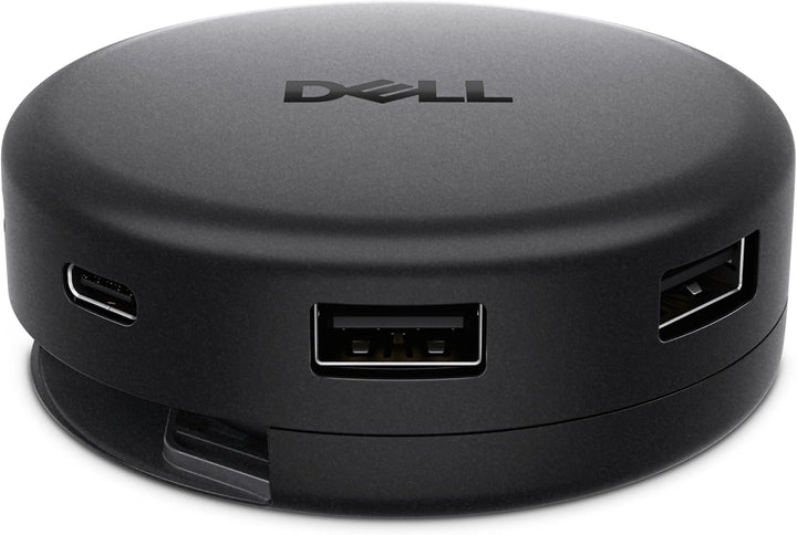 Dell DA326・Kabelgebunden・USB 3.2 Gen 1 (3.1 Gen 1) Type-C・100 W・2500 Mbit/s・Schwarz・1,25 Gbit/ (DA32