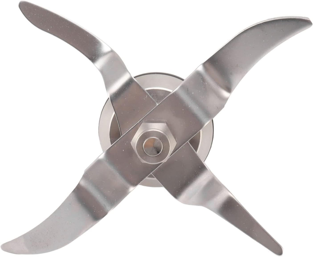 Focket Mixerklinge für 1.0, 4 Lamellen, 12 Zähne, Edelstahl-Mixer-Ersatzteil, Strapazierfähige, Rost