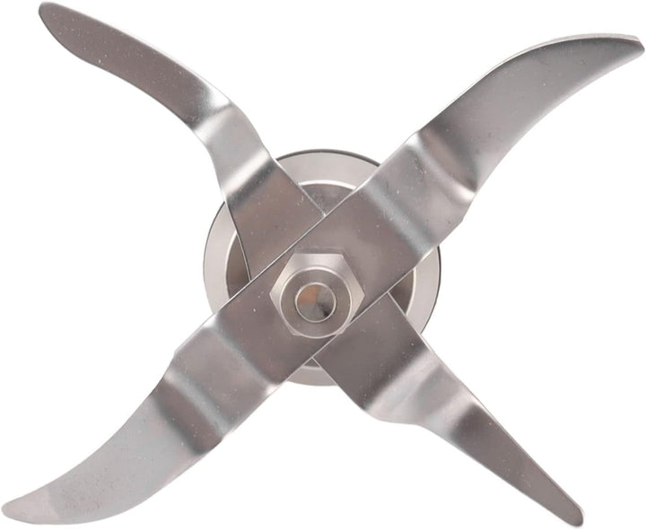 Focket Mixerklinge für 1.0, 4 Lamellen, 12 Zähne, Edelstahl-Mixer-Ersatzteil, Strapazierfähige, Rost