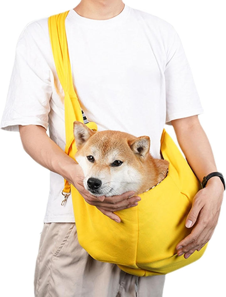Kleine Hunde Katzen Carrier, Handfreie sichere Hundetragetasche für Hunde, Atmungsaktiver Babytrage