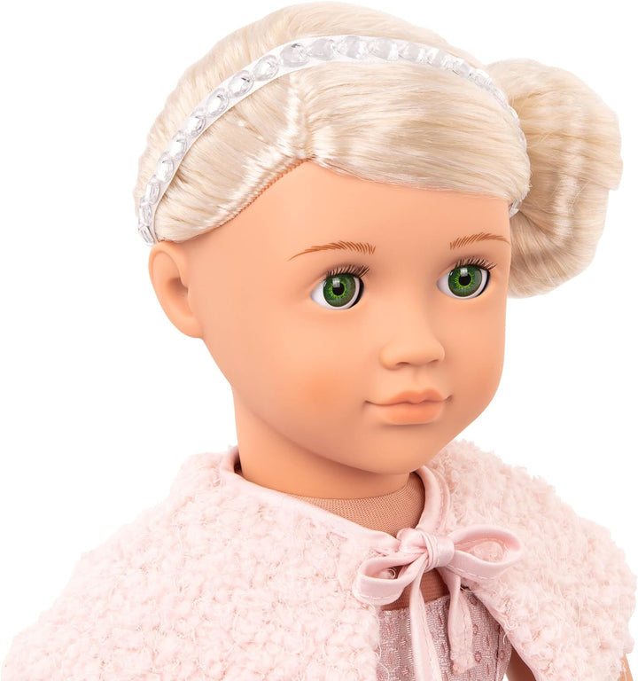 Our Generation BD31106 Doll w/Ballet Dress & Capelet, Alexa