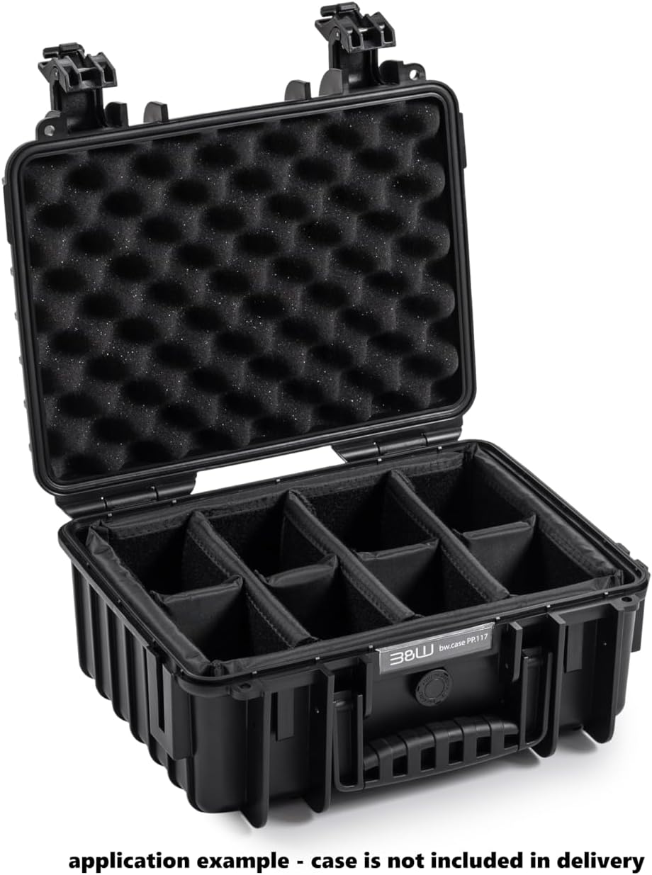 B&W International - variable Facheinteilung für unseren Robusten Outdoor Transportkoffer - Typ 3000,