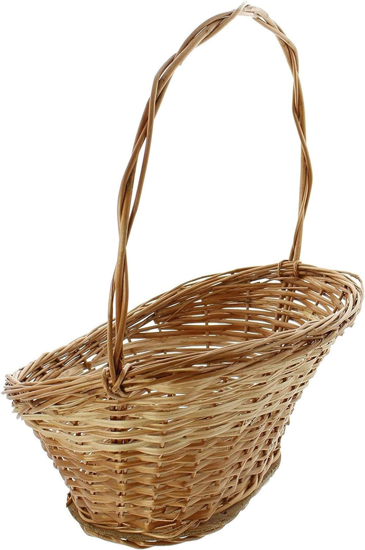 Präsentkorb "Natur" aus Weide in 3 Grössen, Geschenkkorb leer, Henkelkorb, Weidenkorb, Buffetkorb au