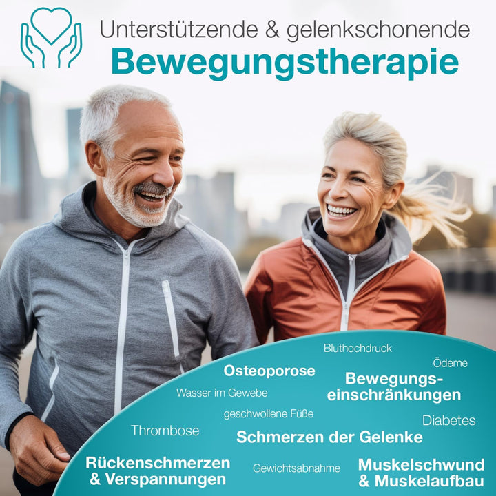 maxVitalis 2in1 Arm und Beintrainer mit Motorunterstützung, Elektro Heimtrainer höhenverstellbar, pa