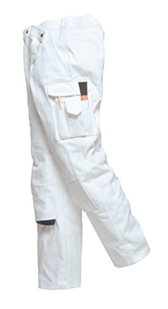 Painters Trousers, colorWhiteT talla XXL 42 Waist - 33 inch Leg Whitet, 42 Waist - 33 inch Leg White