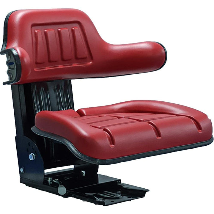 Schleppersitz Traktorsitz Universalsitz Trecker Sitz Oldtimer gefedert KS 44/2V PVC Rot neigungsvers
