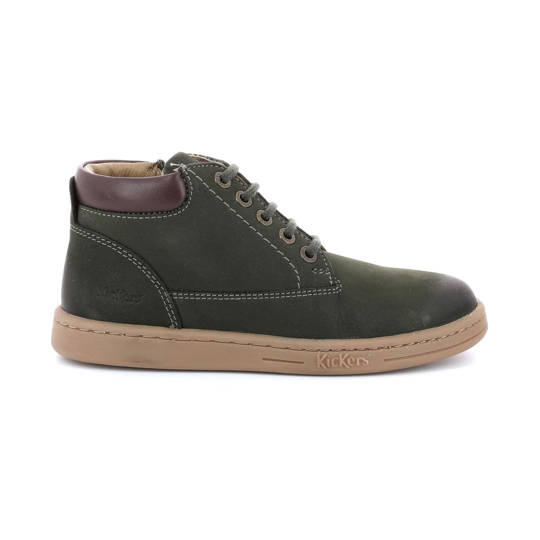 Kickers Unisex Kinder Tackland Oxford-Schuh 26 EU Khaki, 26 EU Khaki