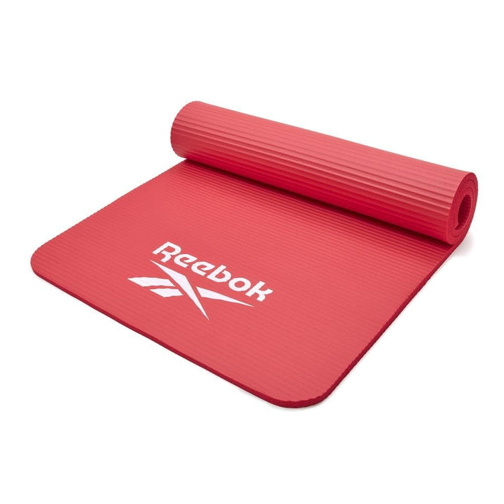 Reebok Trainingsmatte - Rutschfeste Gymnastikmatte aus natürlichem Gummi in 7mm, 10mm, 15mm und vers