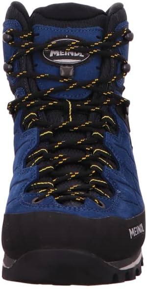 Meindl Herren Wanderstiefel 44 EU Marine Gelb, 44 EU Marine Gelb