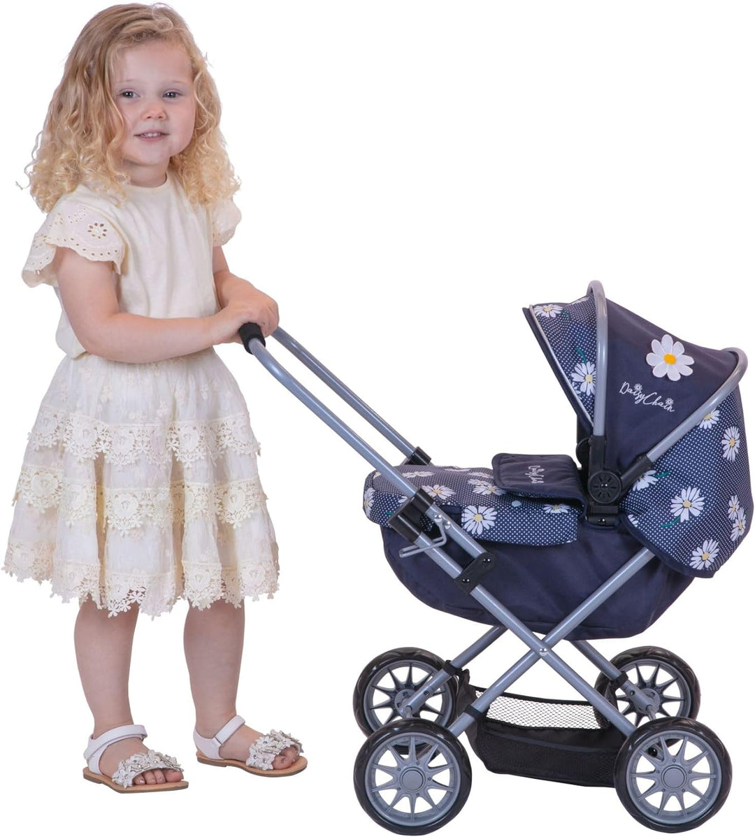 Daisy Chain Pocket-Puppenwagen - Empfohlen für Kinder zwischen 18 Monate und 3 Jahren. (Daisy Dot),