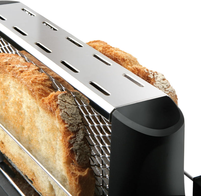 TAURUS 960632 Toaster aus Edelstahl, 700 W, für alle Brotsorten, mit Haltestab, Multicolour