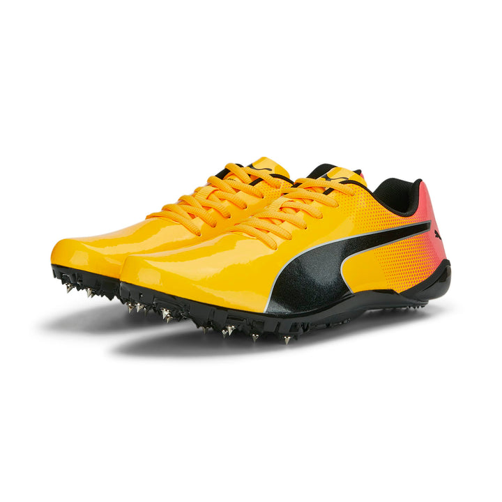 PUMA Herren Evospeed Prep Sprint 3 Leichtathletikschuh, 40.5 EU Sun Stream Sunset Glow Puma Black