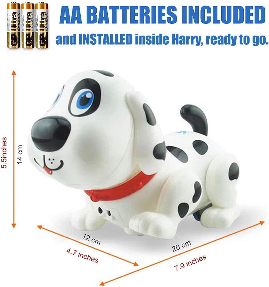 WEofferwhatYOUwant Roboterhund - Elektronisches Haustier Harry - Baby Interaktives Spielzeug - Dalma