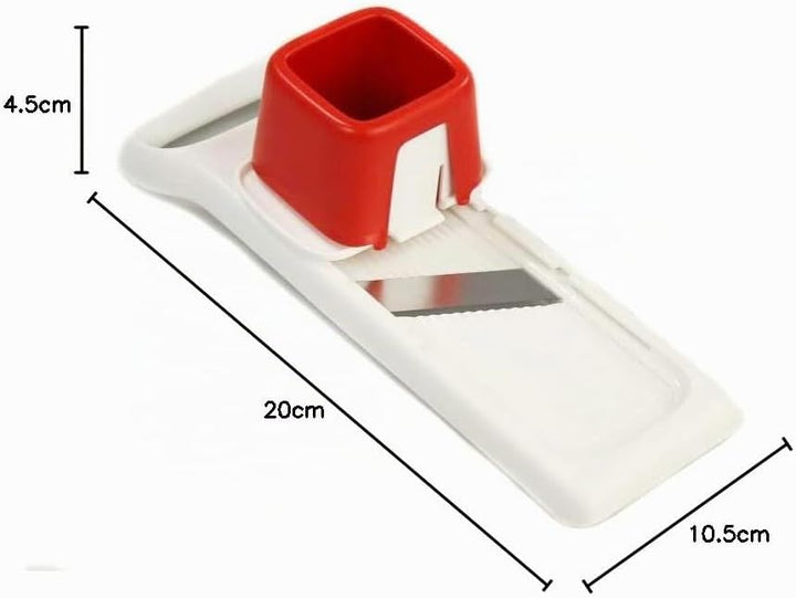 TUPPERWARE Chef SpeedyMando weiss-rot Reibe Mandolino Küchenstar