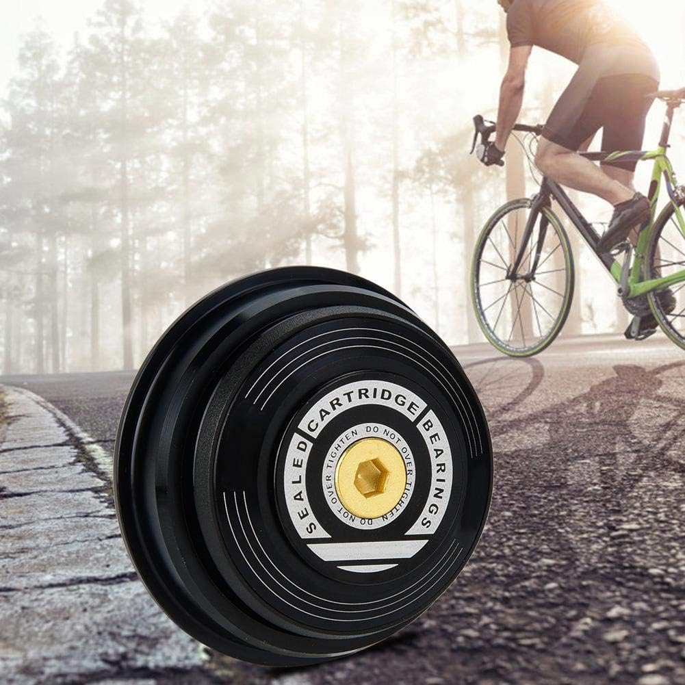 Yosoo Health Gear Tapered Steuersatz 44 56ST, Fahrrad Headset Lager, Headset mit konischem geraden R