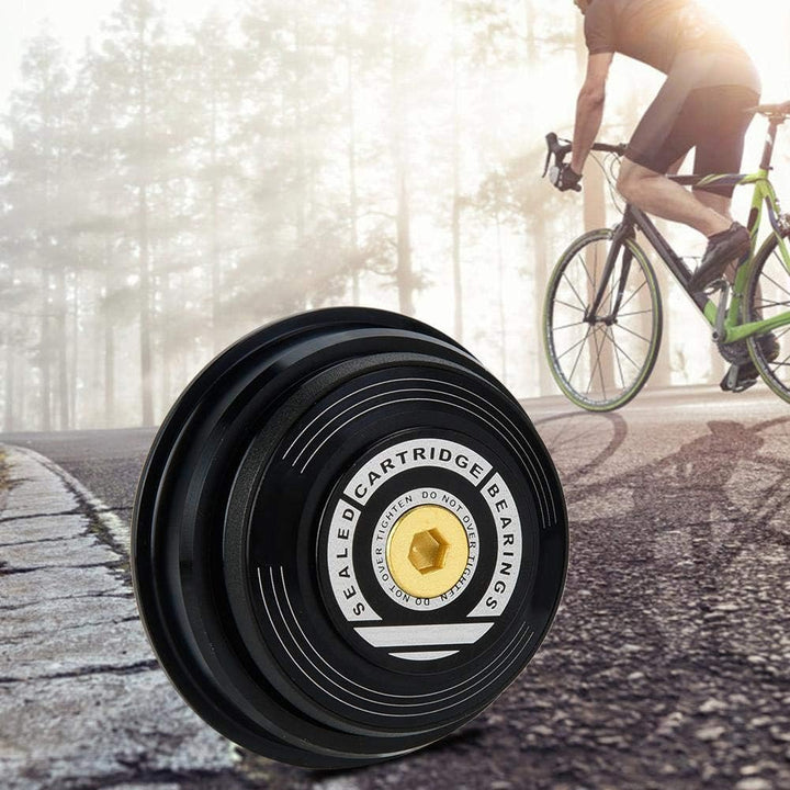 Yosoo Health Gear Tapered Steuersatz 44 56ST, Fahrrad Headset Lager, Headset mit konischem geraden R