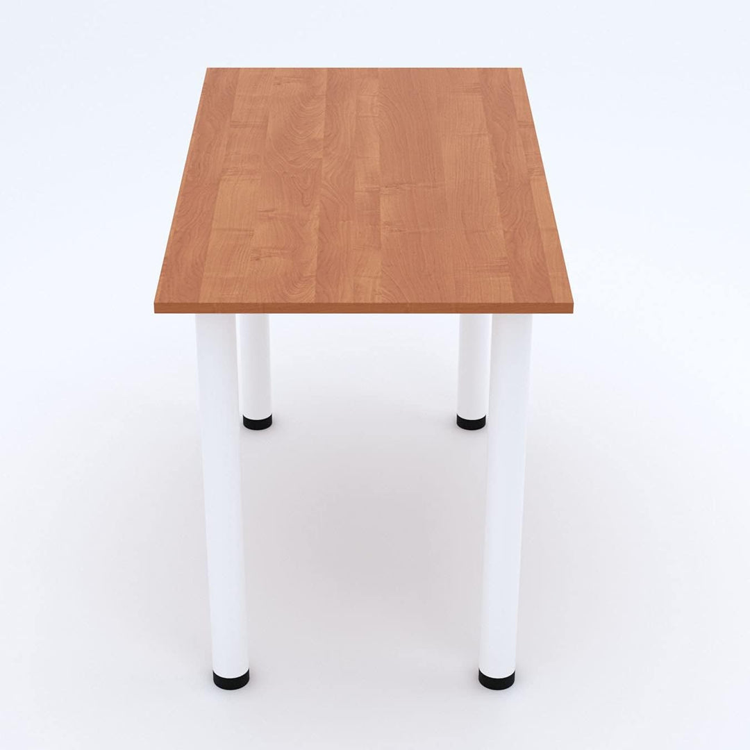 AKKE 60x40 | Esszimmertisch - Esstisch - Tisch mit weissen Beinen - Küchentisch - Bürotisch | Erle 6