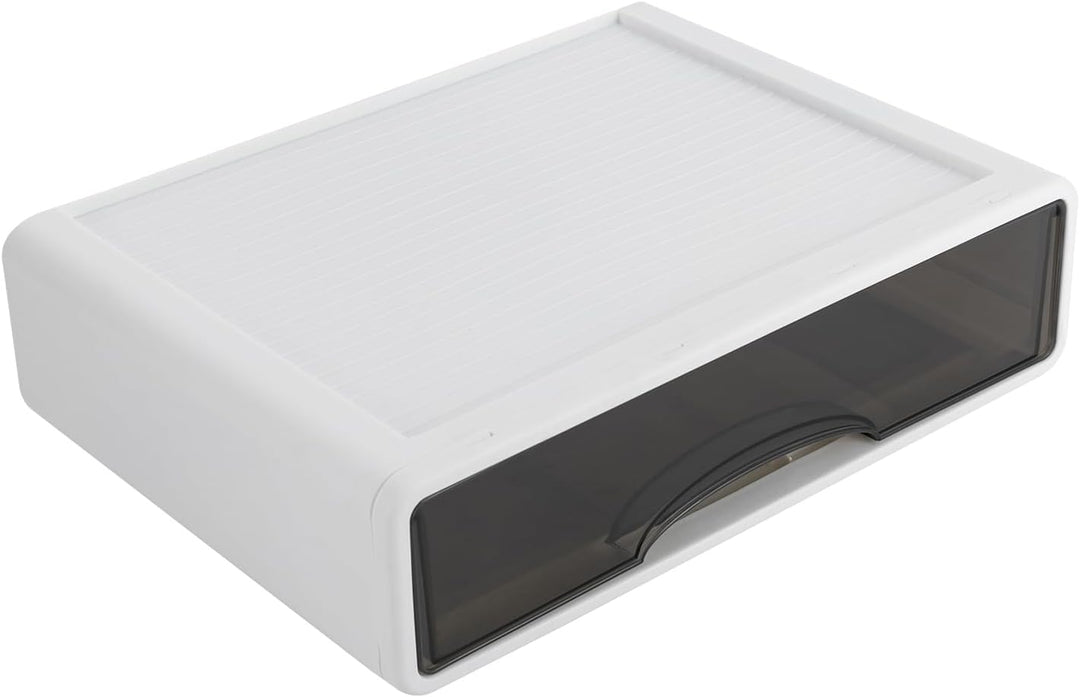 Schreibtisch-Organizer, Schreibtisch-Kleinteile-Aufbewahrung, 2 grosse + 4 kleine stapelbar Desktop