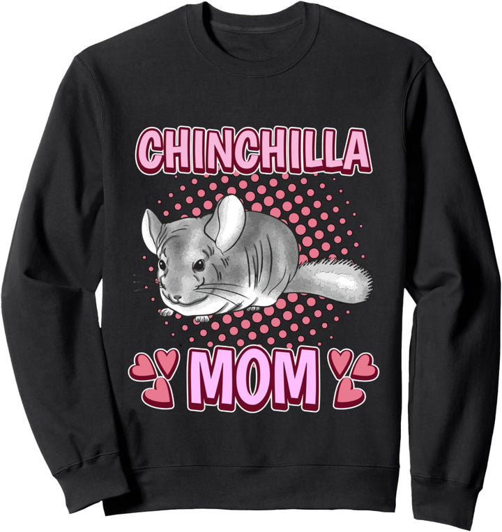 Damen Chinchilla Mom Mama Muttertag Chinchilla Sweatshirt