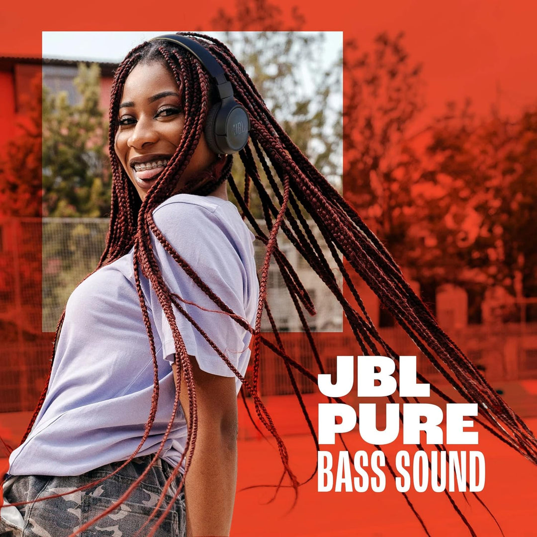 JBL Tune 720 BT Wireless Over-Ear-Kopfhörer – Mit JBL Pure Bass Sound, Bluetooth und leichtem, faltb