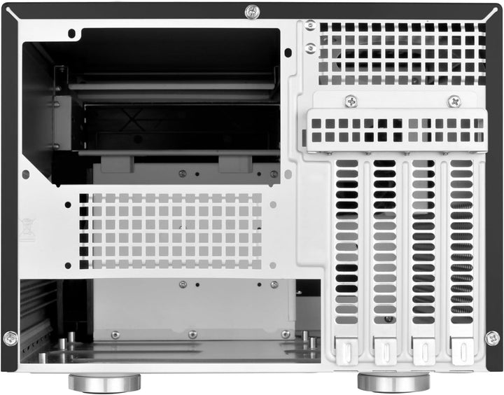 SilverStone SST-SG12B - Sugo Micro ATX Cube Gehäuse, schwarz