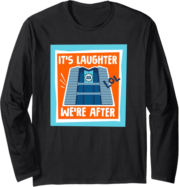 Disney and Pixar’s Monsters At Work Laughter We’re After Langarmshirt