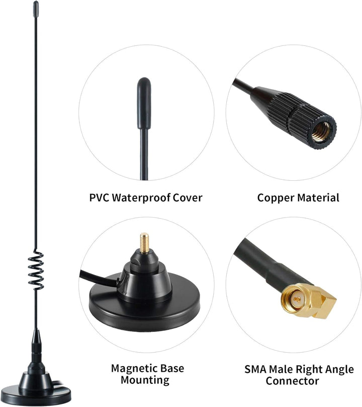 Eifagur Ersatz-Antenne mit grosser Reichweite, kompatibel mit Garmin GPS Alpha 100 200 200i Astro 22