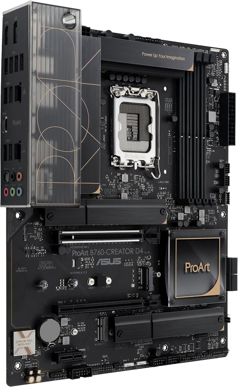 ASUS ProArt B660-CREATOR D4 Mainboard Sockel Intel LGA 1700 (Intel B660, ATX, DDR4 Speicher, PCIe 5.
