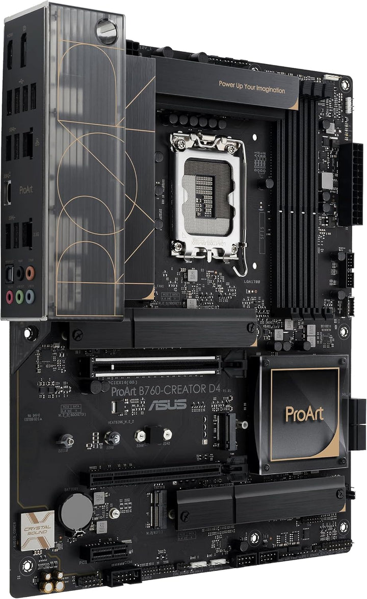 ASUS ProArt B660-CREATOR D4 Mainboard Sockel Intel LGA 1700 (Intel B660, ATX, DDR4 Speicher, PCIe 5.