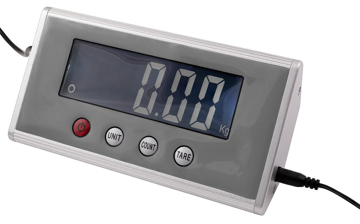 MC POWER - Paketwaage Briefwaage | PW-200 | Messbereich 200g - 200kg, Wiegefläche aus Edelstahl (27x