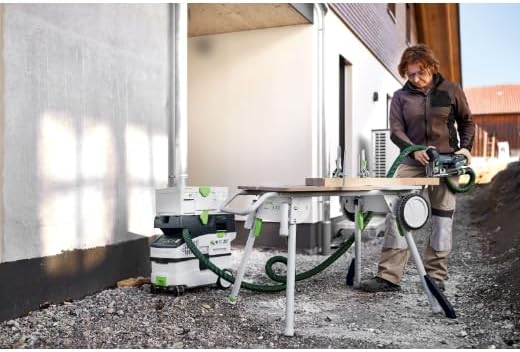 Festool Akku-Pendelstichsäge PSC 420 EB-Basic CARVEX (mit Stichsägeblatt-Set, Splitterschutz), im Sy