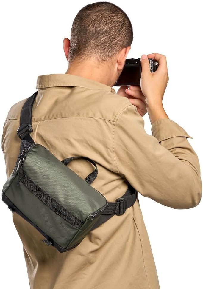 Manfrotto Street Slim Photography Backpack Pour Appareil Reflex et Hybride, Ouverture Avant et Arriè