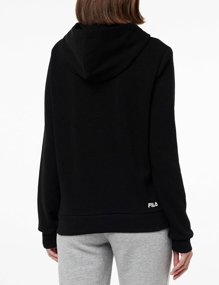 FILA Damen Bornheim Hoody XS Schwarz, XS Schwarz
