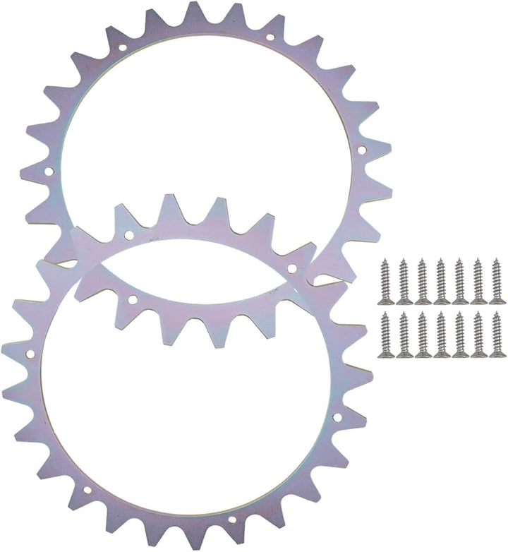 2 Stück Edelstahl-Mäher-Spikes, Roboter-Rasenmäher-Schrauben, Traktionsverbesserung für RMI 422, 225