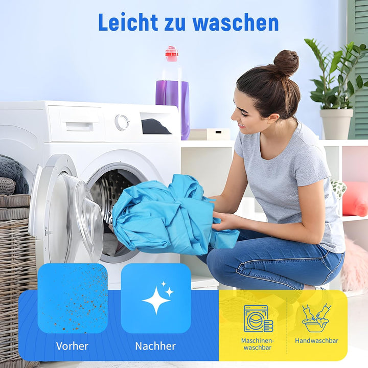 Purebox Strandzelt - Strand Sonnensegel mit UPF 50+, Einfacher Aufbau, mit 8 Sandsäcken, 10x10FT Son