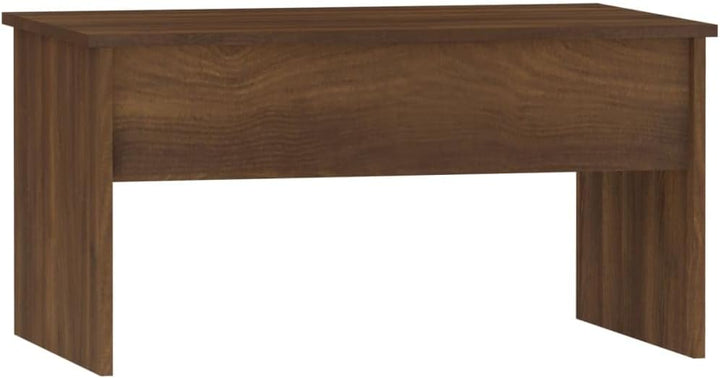 FIRBNUS 80x50,5x41,5 cm Couchtisch Höhenverstellbar Beistelltisch Wohnzimmertisch Kleiner Tisch Wohn