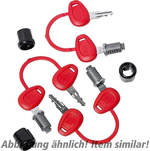 Givi Z227 Gleichsperrendes-Schloss-Set, 2-Fach, Schwarz, Grösse 40