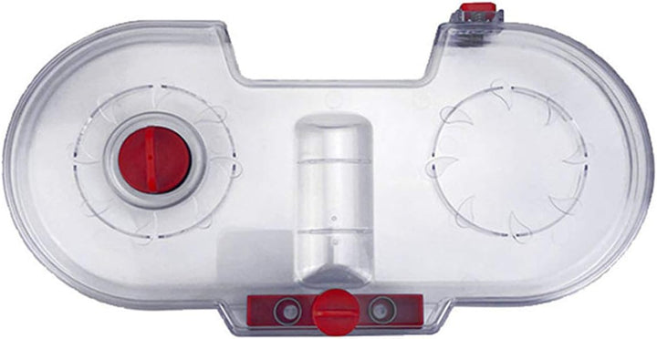 GYing 1 elektrische Wischkopfbürste + 12 Wischmopps + 1 geteilter Wassertank für Dyson V11 V10 V8 V7