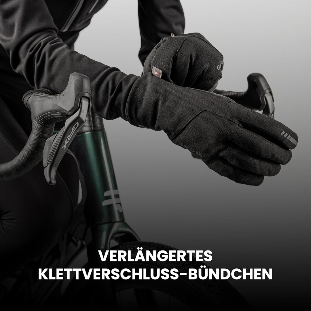 GripGrab Polaris 2 wasserdichte Winter Fahrradhandschuhe Primaloft Gefüttert Regenschutz Radsport Ha