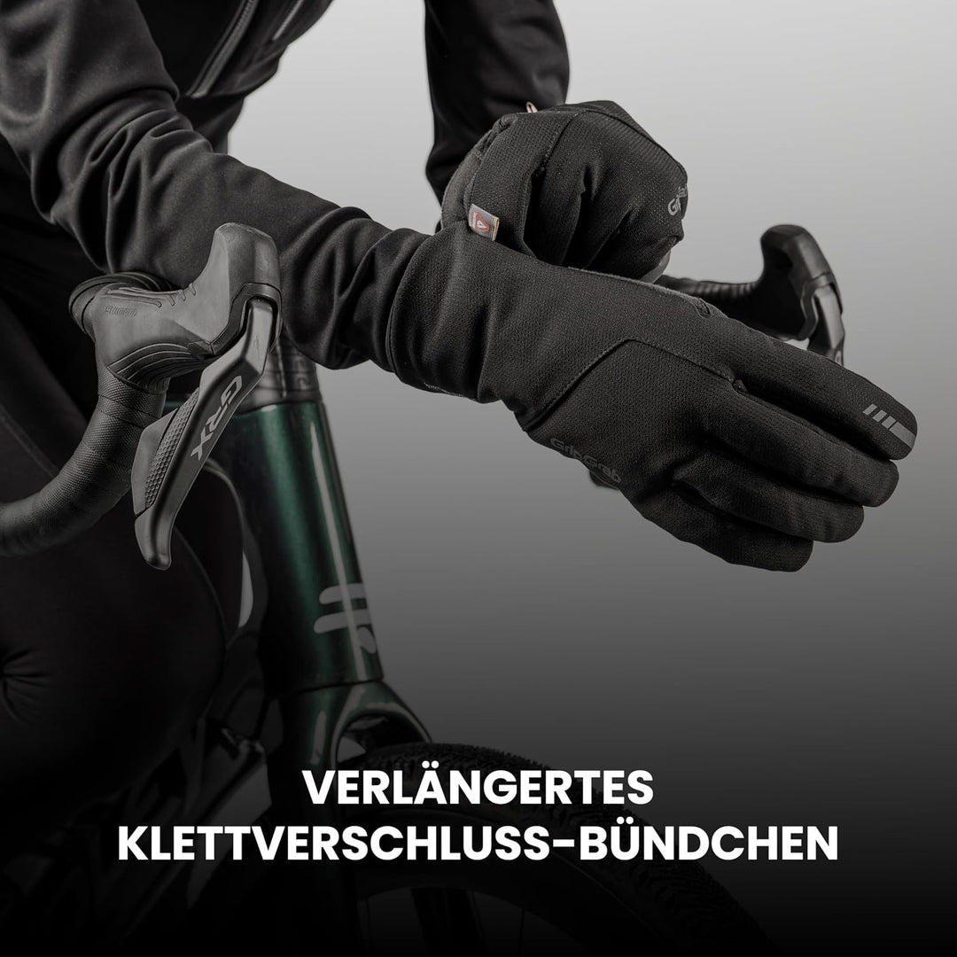 GripGrab Polaris 2 wasserdichte Winter Fahrradhandschuhe Primaloft Gefüttert Regenschutz Radsport Ha
