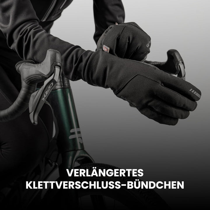 GripGrab Polaris 2 wasserdichte Winter Fahrradhandschuhe Primaloft Gefüttert Regenschutz Radsport Ha